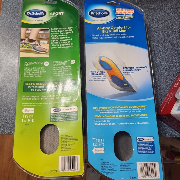 Dr scholls massaging gel insoles for men - Picture 2 of 2